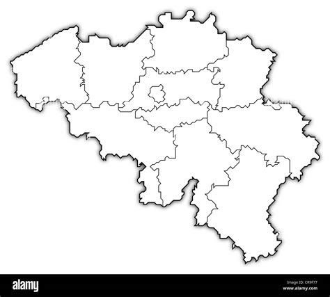 Belgium Political Map