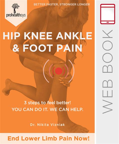 Hip Knee Ankle & Foot Pain WebBook - Prohealthsys