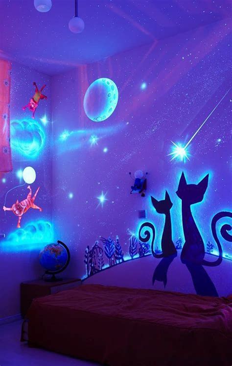 Glow in the Dark Bedroom Decoration