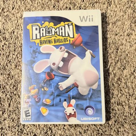 RAYMAN RAVING RABBIDS Go Home & Raving Rabbids 2 - Nintendo Wii £9.53 ...