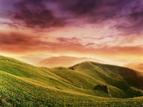 Multicolor Hill, nature, hill, clouds, landscape, HD wallpaper | Peakpx