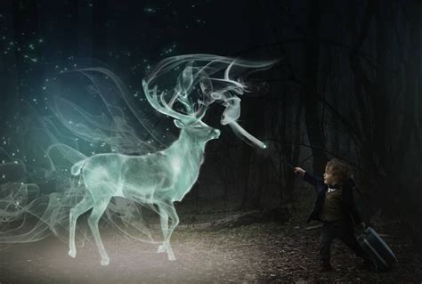 ArtStation - Patronus Spell - Harry Potter