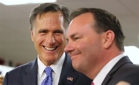 Mitt Romney Stays Neutral as Senate Colleague Mike Lee Fights for Reelection