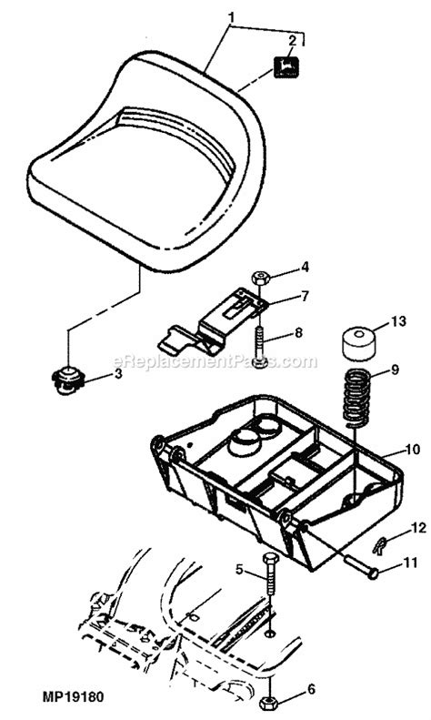 John Deere Lt166 Parts Diagram