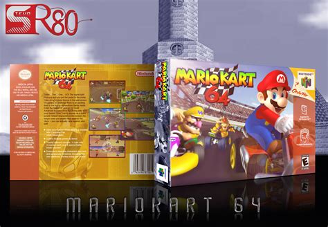 Mario Kart 64 Nintendo 64 Box Art Cover by stevanR80