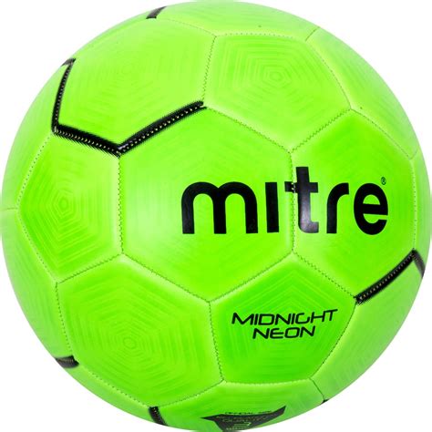 Mitre Midnight Neon Green Performance Soccer Ball - Walmart.com ...