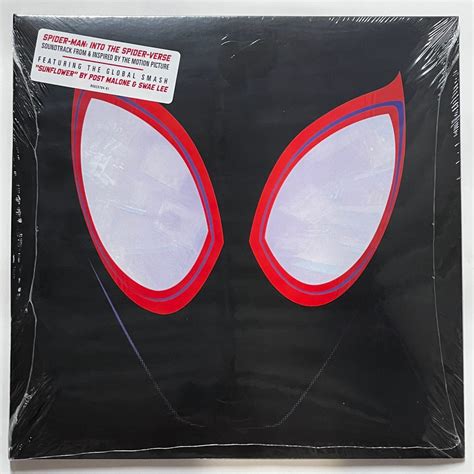 Spider-man: Into the Spider-verse Soundtrack 1LP Vinyl Limited Black 12 ...