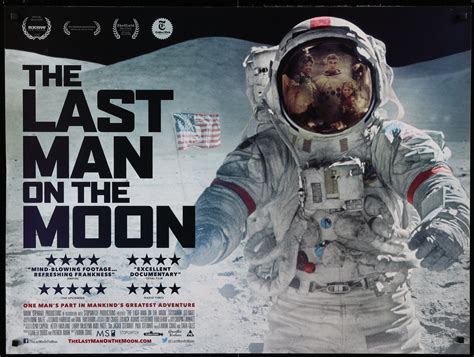 Uk Quad for The Last Man On The Moon (2014) | Man on the moon, Last man ...