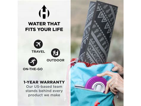 Collapsible Water Bottle | 25oz | StackSocial