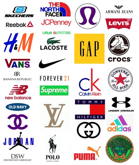 Miscoloured Clothing Logos Quiz - By Lawson_Currie