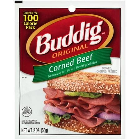 Buddig Original Corned Beef, 2 oz - Walmart.com