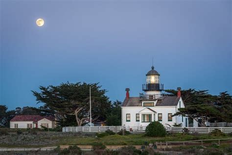 lighthouse photography pacific grove california dark by ClearEcho