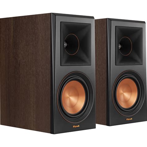 送料無料 センターバレー 新品 Klipsch RP-150M Walnut Bookshelf Speaker Pair kids ...