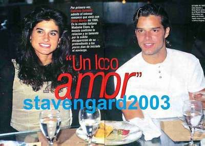 GABRIELA SABATINI with RICKY MARTIN - Rare Mag Arg 1997 | #328672883