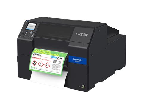 Epson ColorWorks C6000-Series Industrial Label Printers Now Available – Providing Easy Solution ...