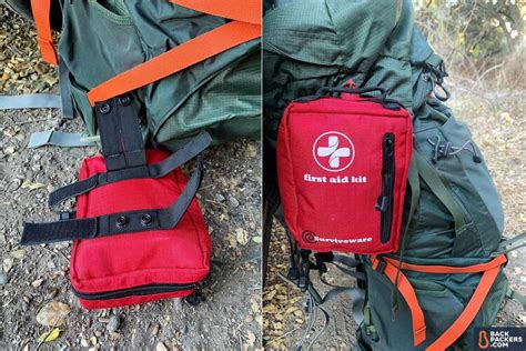 Surviveware Small First Aid Kit: The Perfectly Organized Backpacking FAK