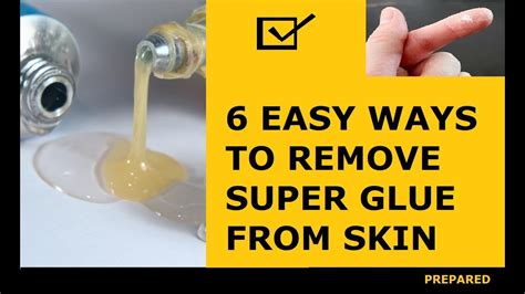 How to Remove Super Glue from Skin | 6 Ways to Remove Super Glue from ...