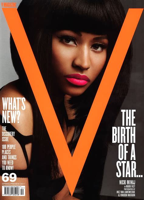 V Magazine | Nicki minaj, Magazine cover, V magazine