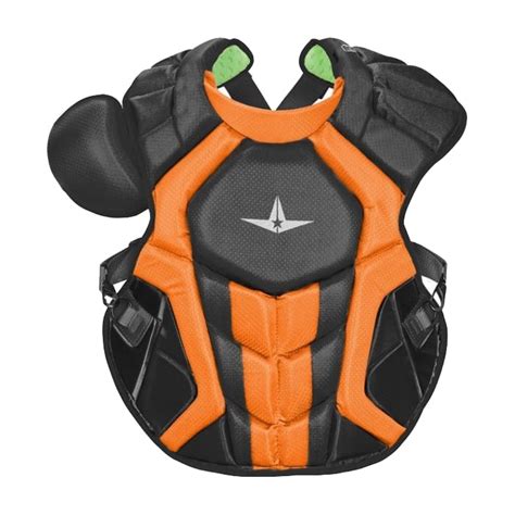 Allstar System 7 Axis CC 16.5" Adult Baseball Catcher's Chest Protector ...