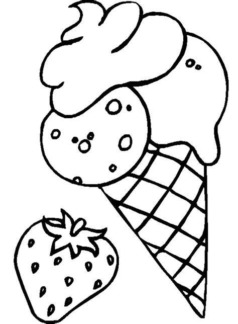 free printable ice cream coloring pages for kids - coloring pages of ...