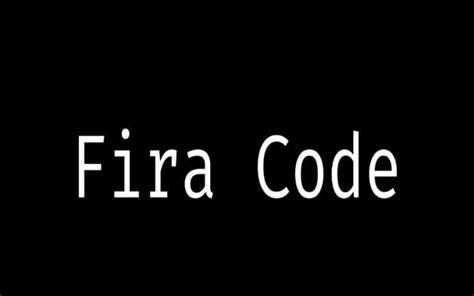 Fira Code Font Free Download