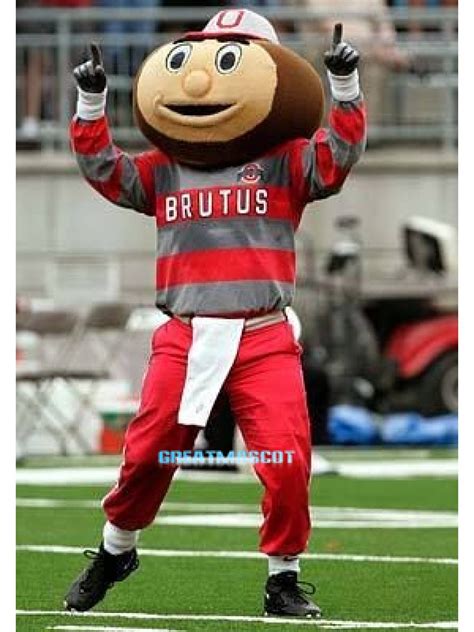 Ohio State University Brutus Buckeye Mascot Costume