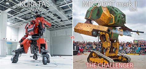 Japan Accepts the US Giant Robot Duel Challenge • Smashing Robotics