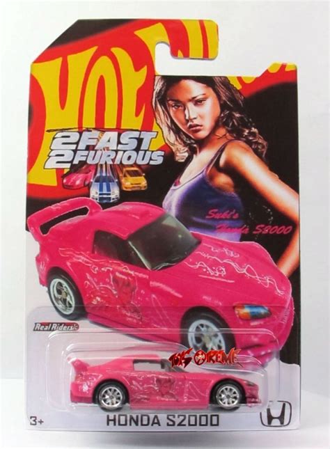 Hot Wheels 2014 CUSTOM 2 FAST 2 FURIOUS SUKI HONDA S2000 PINK,RR10SP,FULL TAMPO #HotWheels ...