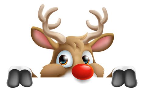 Christmas Santa Sleigh Reindeer Clipart (2268101) - Clip Art Library