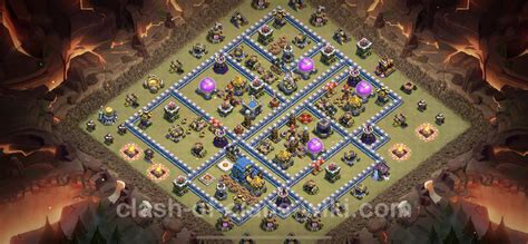 Best Anti 3 Stars War Base TH12 with Link, Anti Everything 2023 - Town Hall Level 12 CWL Base ...