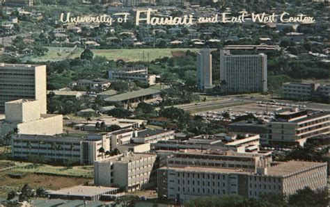 University of Hawaii and East-West Center Honolulu, HI Postcard