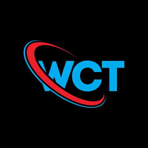 logotipo de wct. carta wct. diseño del logotipo de la letra wct ...