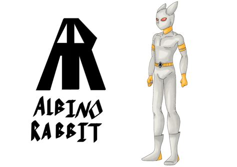 Albino Rabbit-Rejects Comic character ref by OmegaDecart on DeviantArt