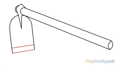 How to Draw a Hoe step by step Easy - [6 Easy Phase]