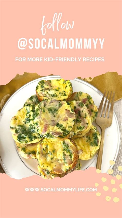 Easy egg muffins for kids - SoCal Mommy Life | Recipe | Healthy recipes, Healthy breakfast ...