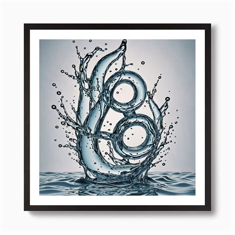 Water Splash Art Print by multiverses - Fy