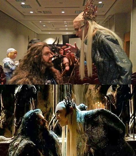 Amazing Thorin and Thranduil cosplay. Thranduil Cosplay, Hobbit Cosplay, Tolkien Books, Jrr ...