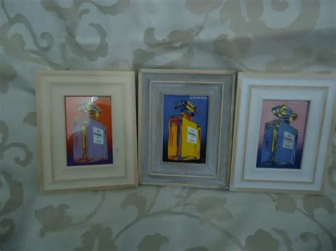 CHANEL NO5 1997 ANDY WARHOL 3 Very Rare 15x10cm Stunning Mint Postcards Framed $180.00 - PicClick