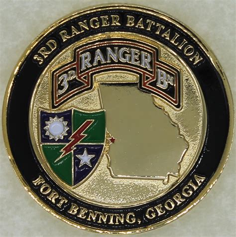 3rd Ranger Battalion Ft. Benning, GA Army Challenge Coin – Rolyat Military Collectibles