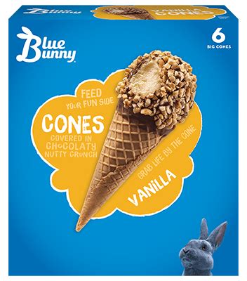 Vanilla Cones - Blue Bunny