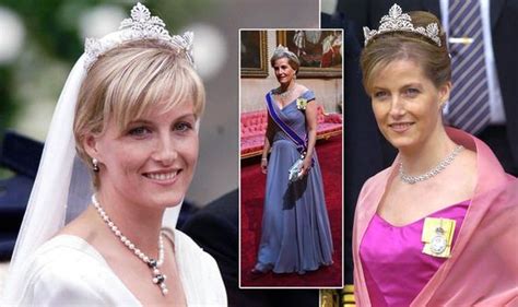 Sophie Countess of Wessex wedding tiara: £1million diadem was a gift from the Queen | Express.co.uk