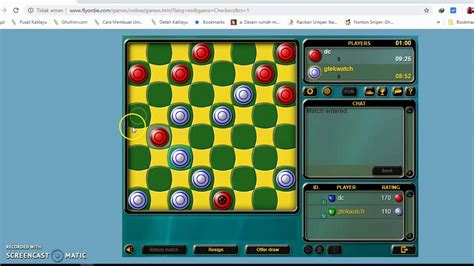 Free Online Checkers Game - YouTube