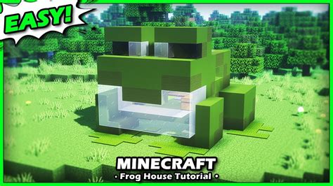 Minecraft: FROG HOUSE (Easy) How to Build Tutorial - YouTube