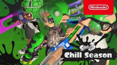 Splatoon 3 trailer teases upcoming "Chill Season" for December - Try ...