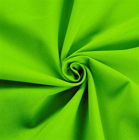 Waverly Inspirations 100% Cotton 44" Solid Bright Green Color Sewing Fabric by the Yard ...