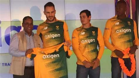 South Africa T20I team to be sponsored by Oxigen - Cricket Country