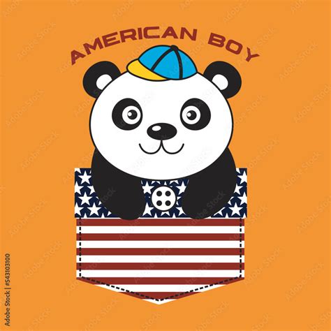 fat panda action design cartoon vector illustration for print Stock ...