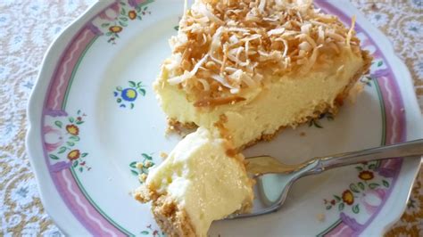 For Love of the Table: Coconut Bavarian Cream Tart (or Pie)