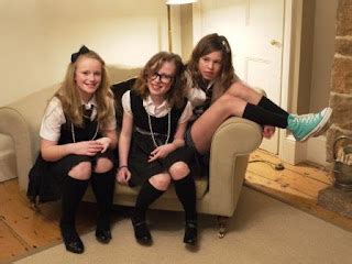 Shobie's Blog: Holly's "St Trinian's" Fancy Dress Party...