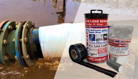 SylWrap Universal Pipe Repair Kit - Live Leak Pipe Repair